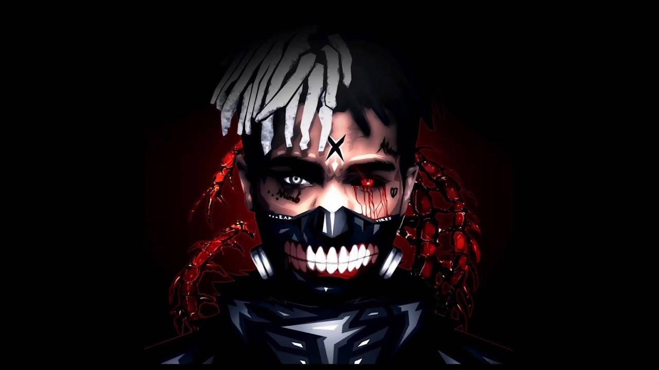 Xxxtentacion Pays Homage To The Popular Anime Series Tokyo Ghoul! Wallpaper