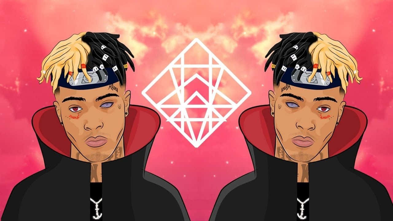 Xxxtentacion's Laptop Captured In All Its Glory Wallpaper