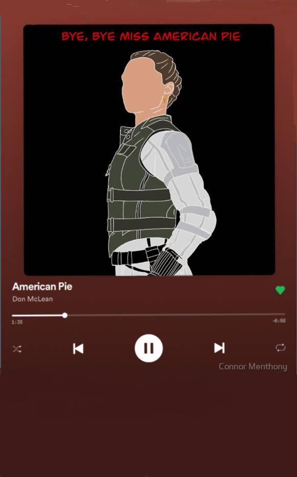 Yelena Belova American Pie Spotify Art Wallpaper