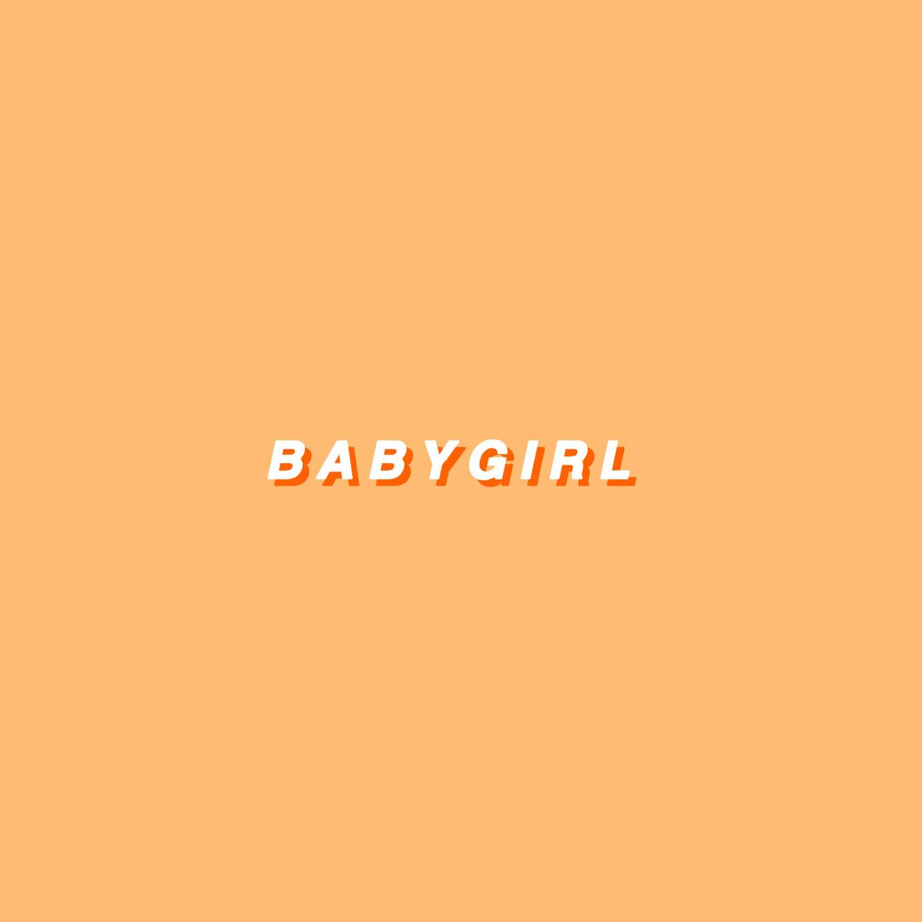 Yellow Aesthetic Babygirl Wallpaper