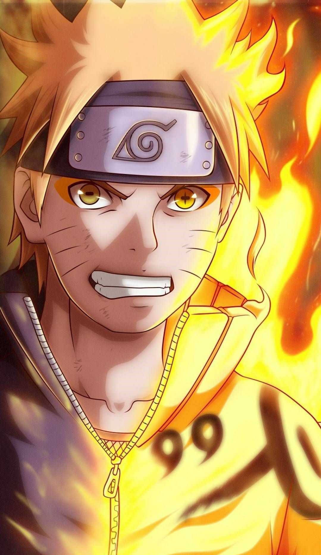 Yellow Naruto, Ready For Action Wallpaper