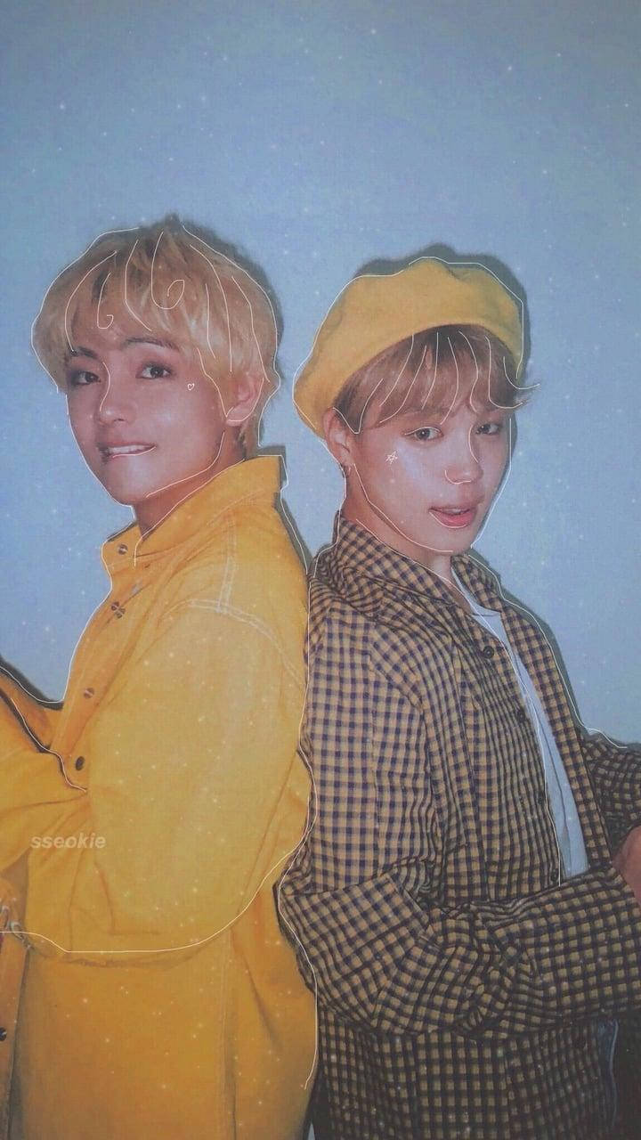 Yellow Vmin Theme Wallpaper