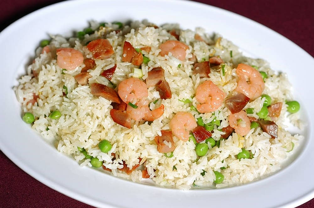 Yeung Chow Fried Rice Platter Wallpaper