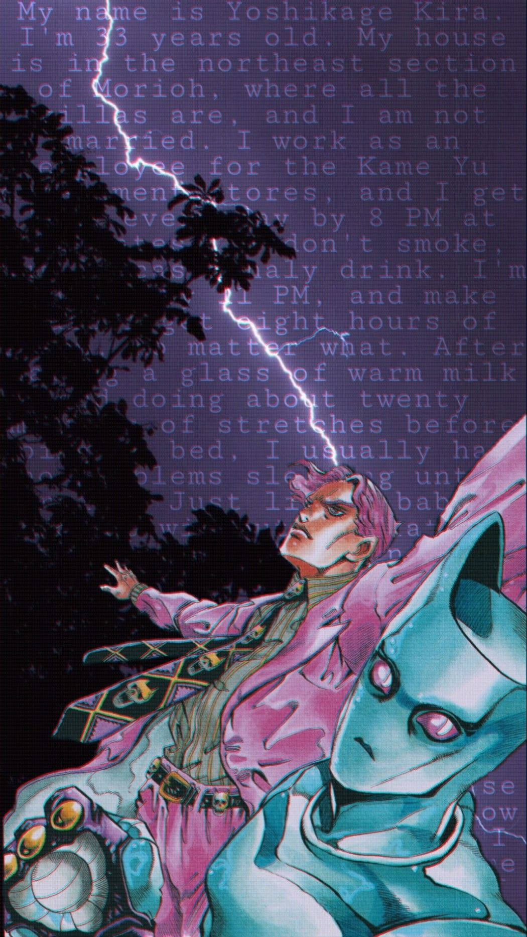 Yoshikage Jojo Iphone Wallpaper