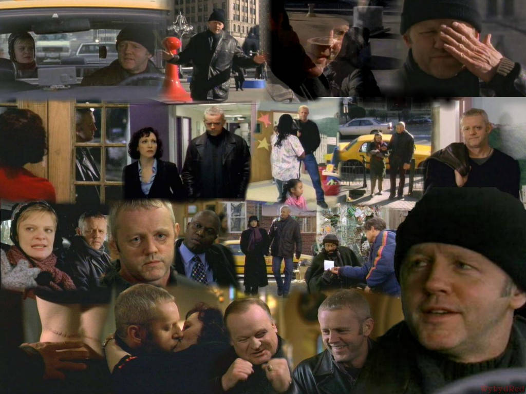 Young David Morse Acting Collage Wallpaper