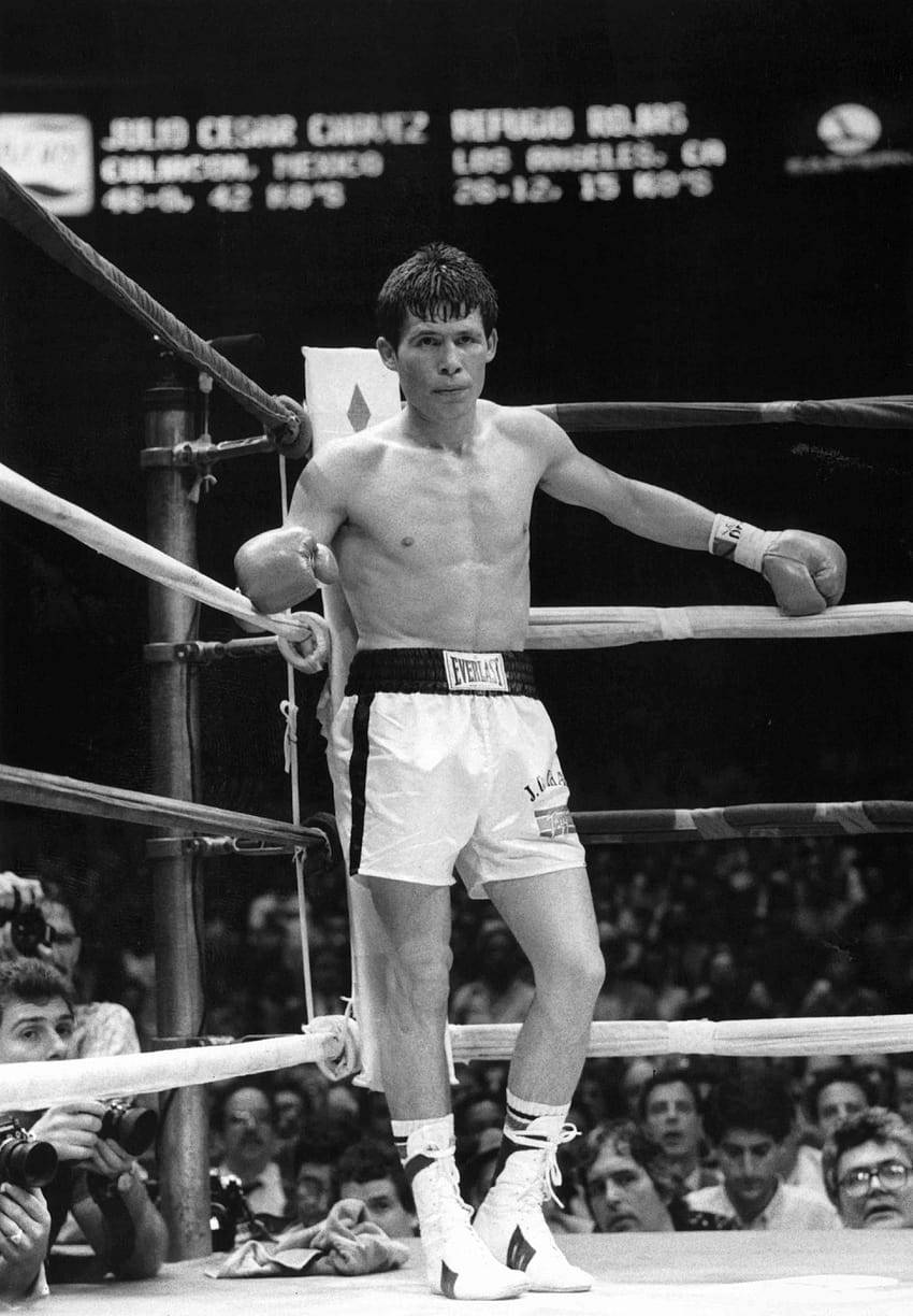 Young Julio Cesar Chavez Wallpaper