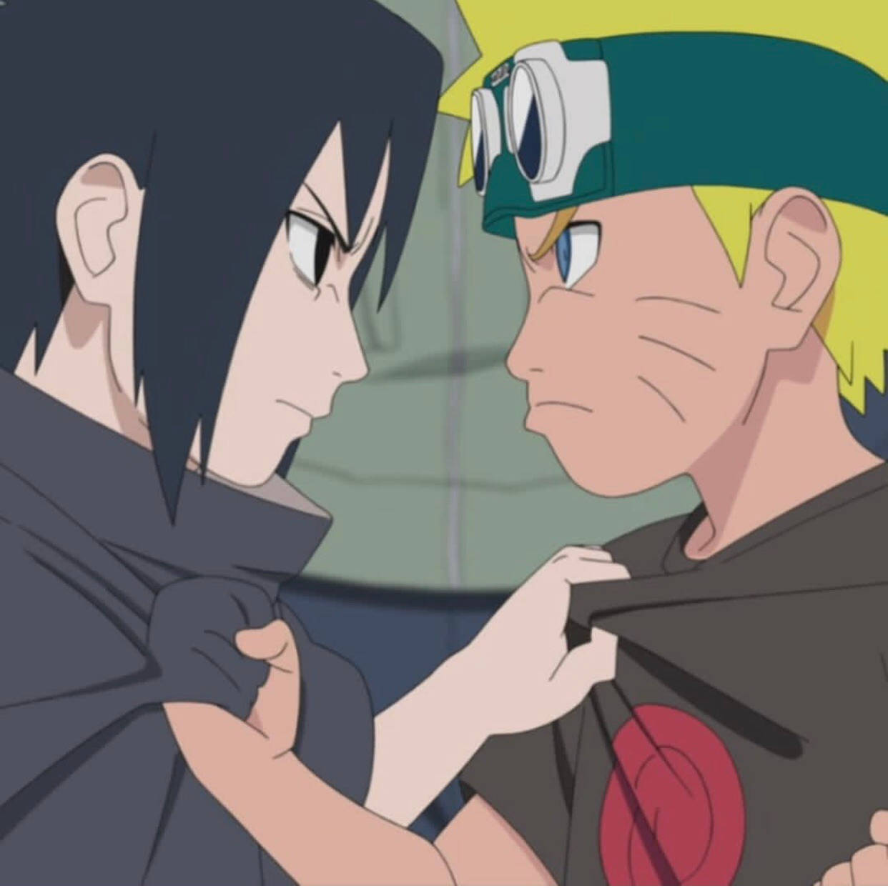 Young Naruto Pfp With Sasuke Wallpaper