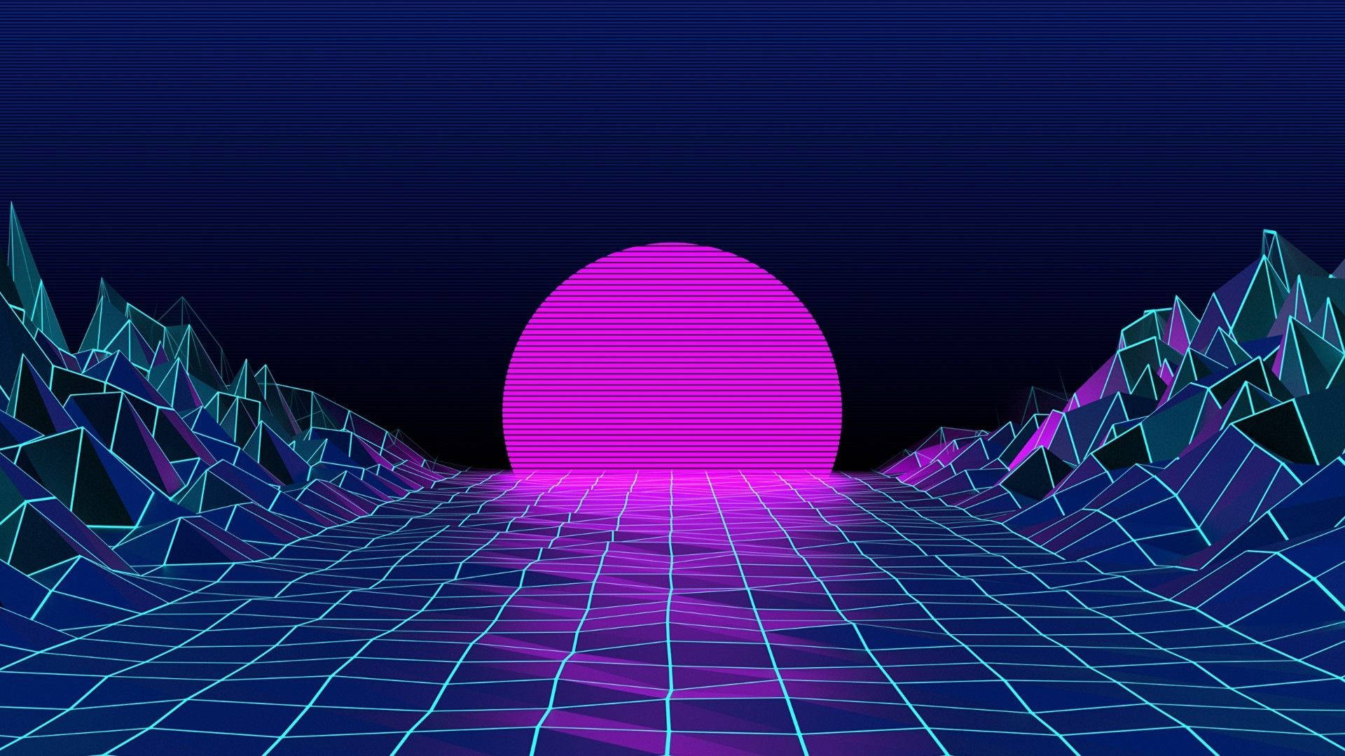 Youtube Cover Vaporwave Retro Style Wallpaper