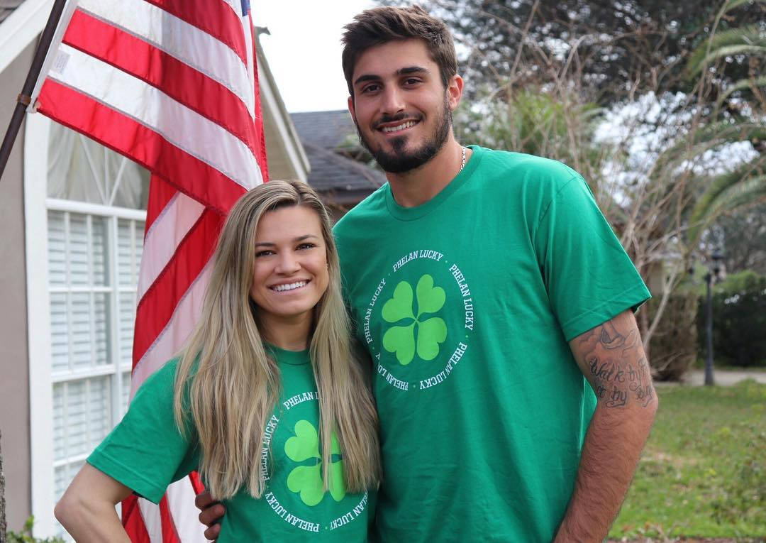 Zach Eflin And Wife Clover Shirts Wallpaper