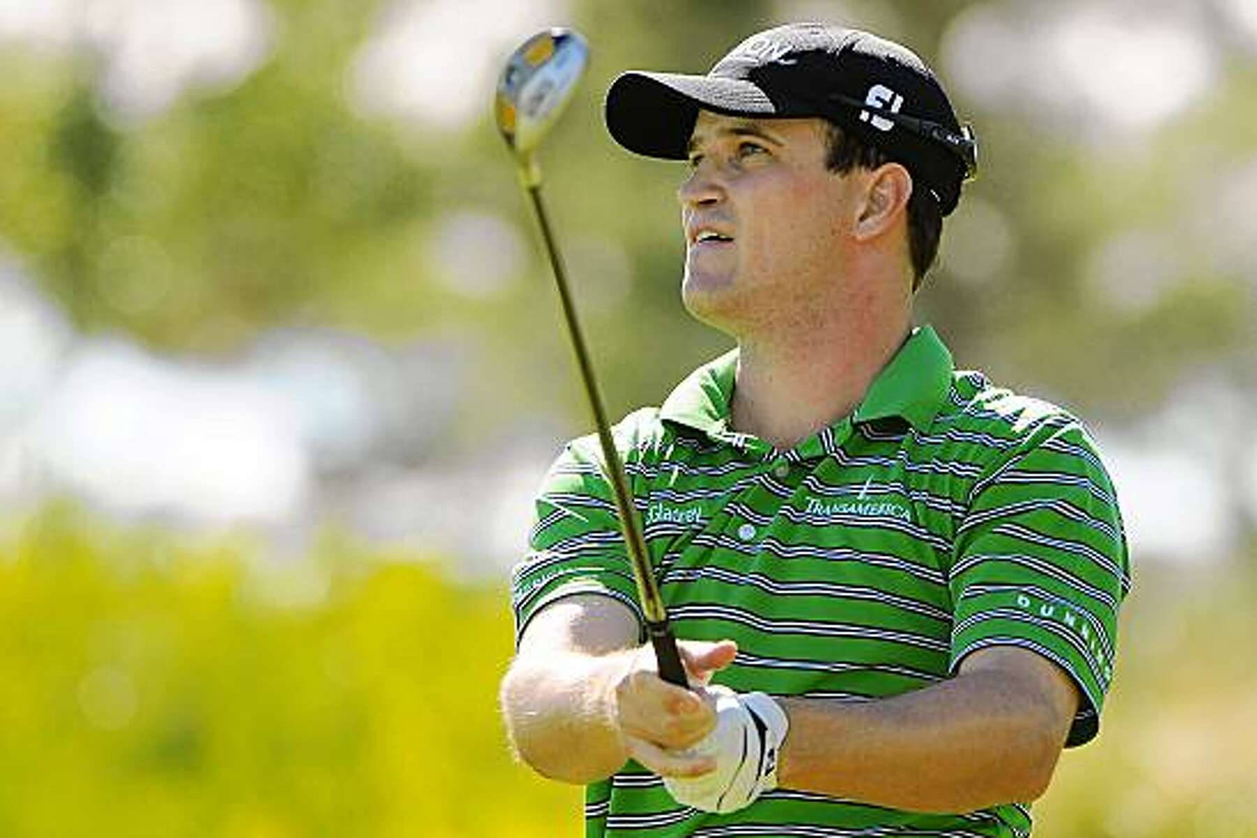 Zach Johnson In A Green Polo Wallpaper