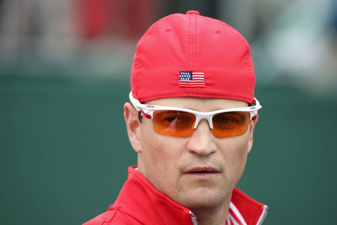 Zach Johnson Wearing Red Wallpaper