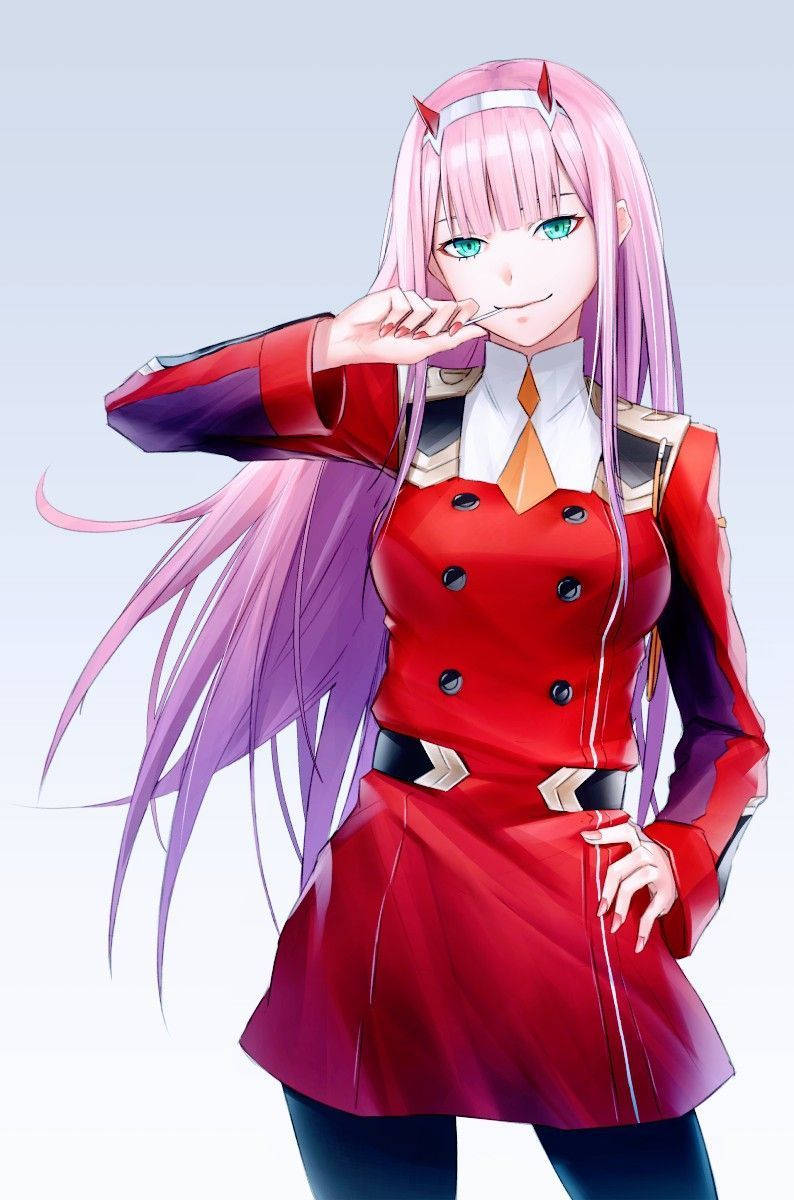 Zero Two - Darling In The Franxx Wallpaper