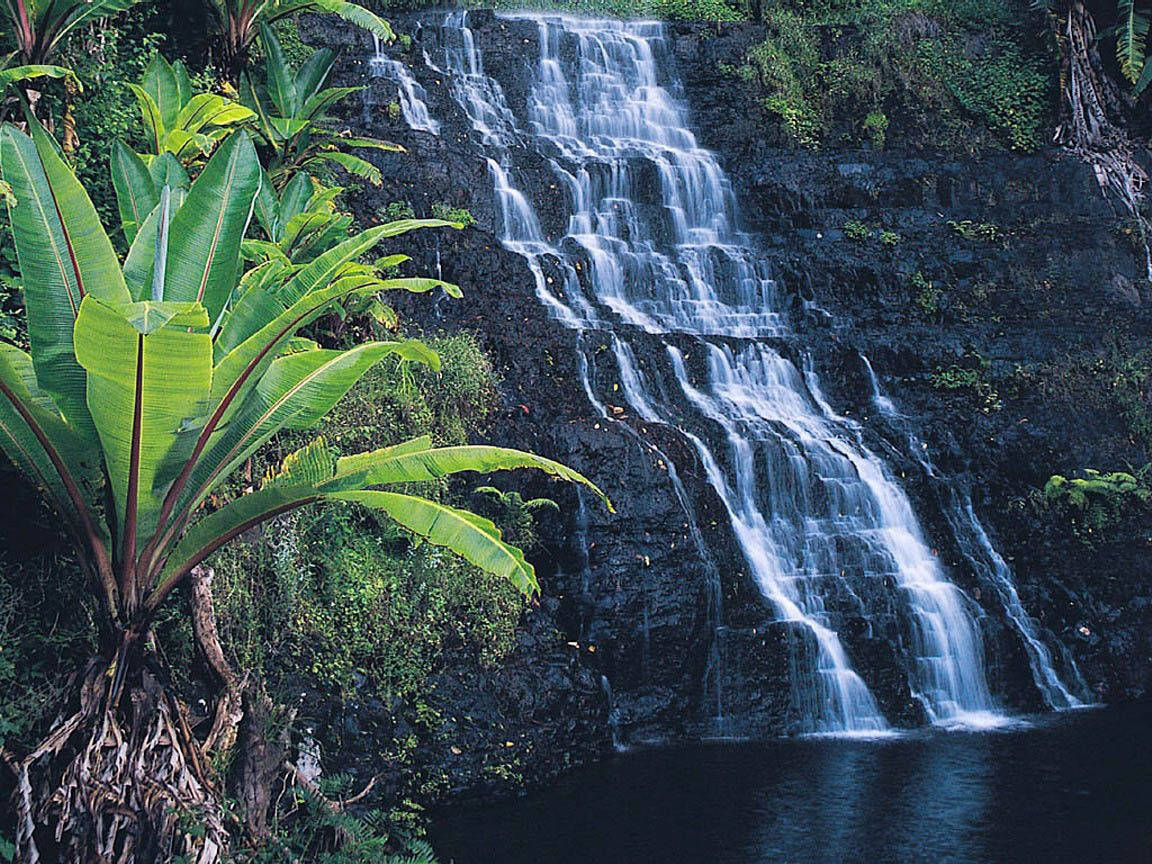 Zimbabwe Bridal Veil Falls Wallpaper