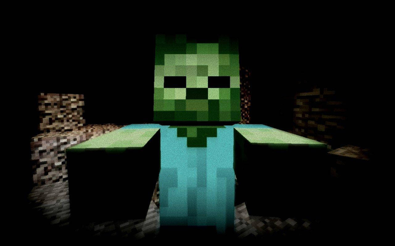 Zombie Cool Minecraft Wallpaper