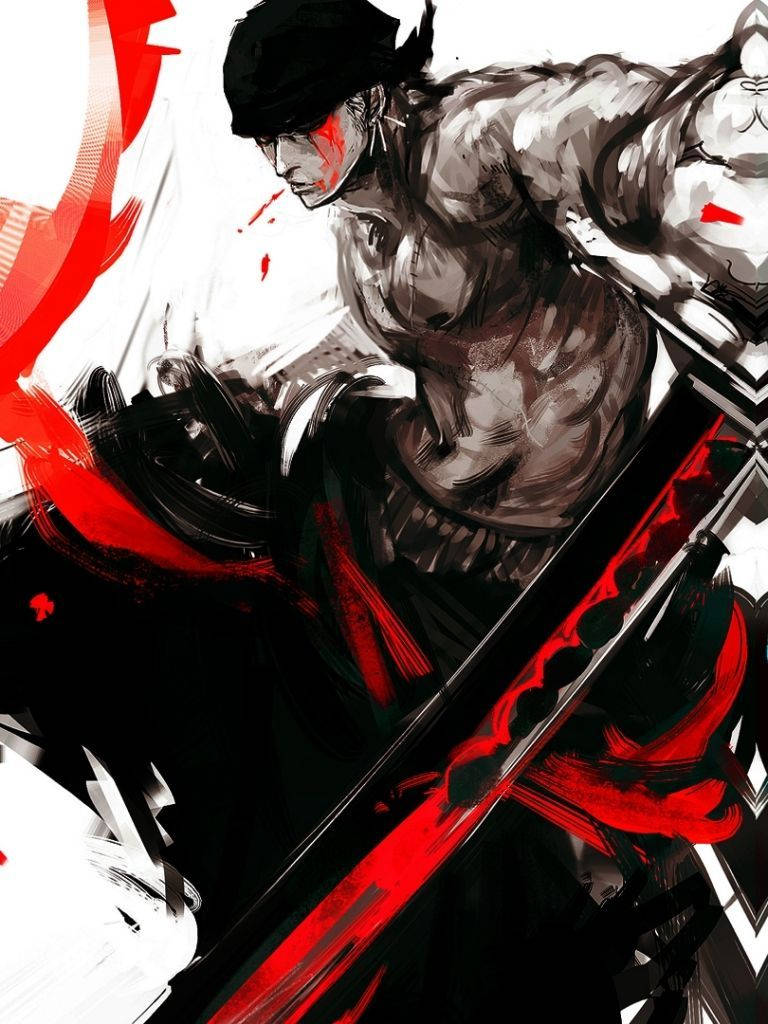 Zoro The Swordsman - Prepared For Any Challenge. Wallpaper