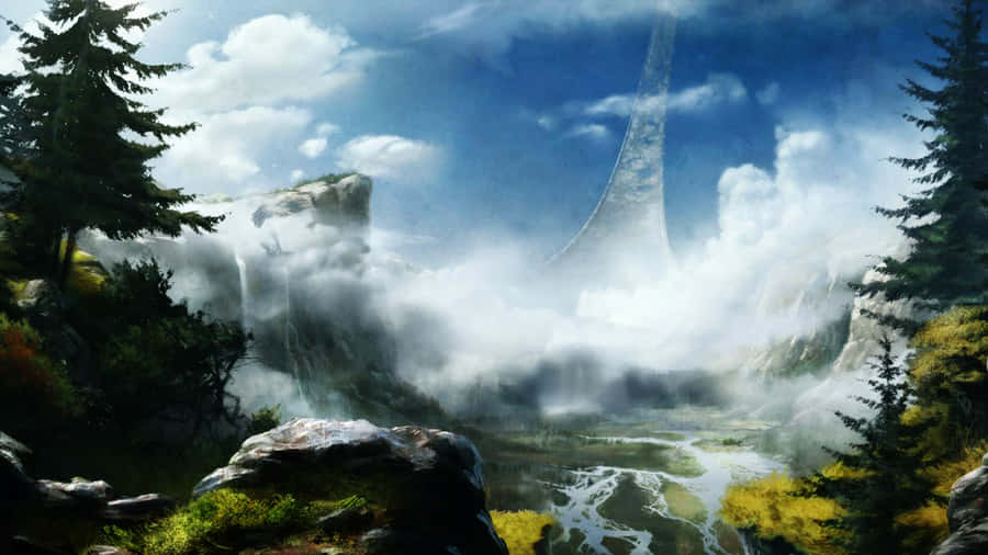 1366x768 Hd Desktop Falls Wallpaper