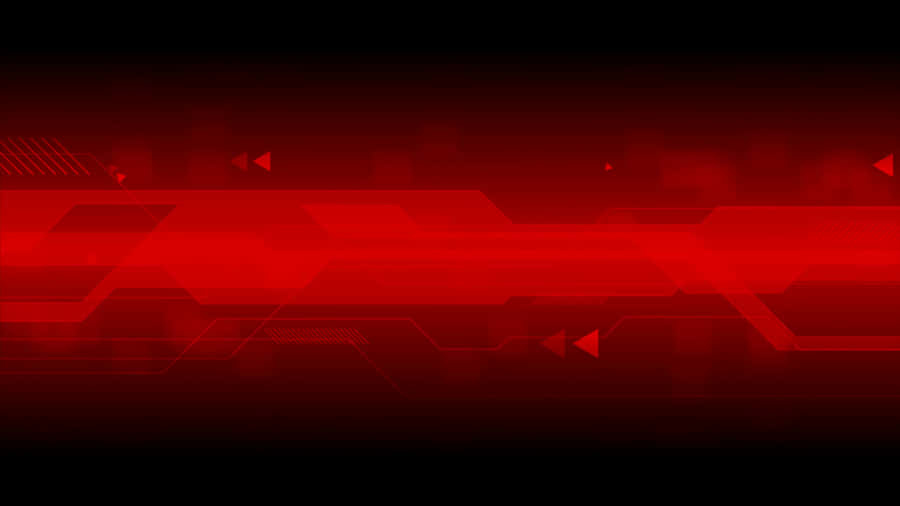 1920x1080 Red Cyber Line Wallpaper