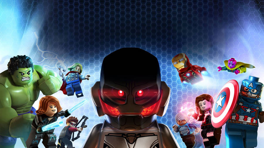 4k Avengers Lego Version Wallpaper