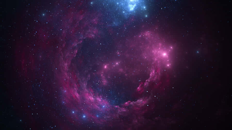 4k Star Pink Outer Space Wallpaper