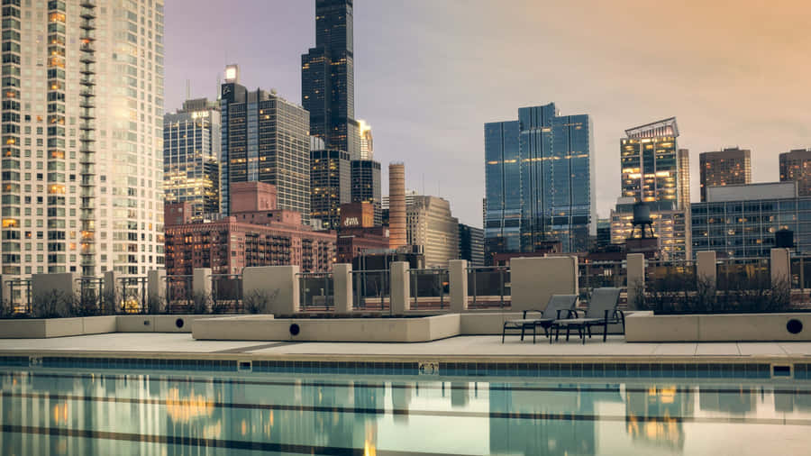 4k Ultra Hd Chicago City Wallpaper