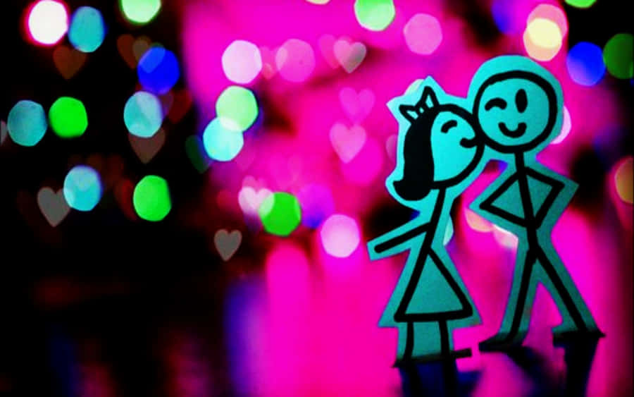 A Beautiful Display Of Love And Affection. Wallpaper