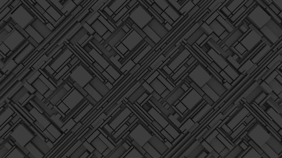 A Black And White Geometric Pattern Wallpaper Wallpaper