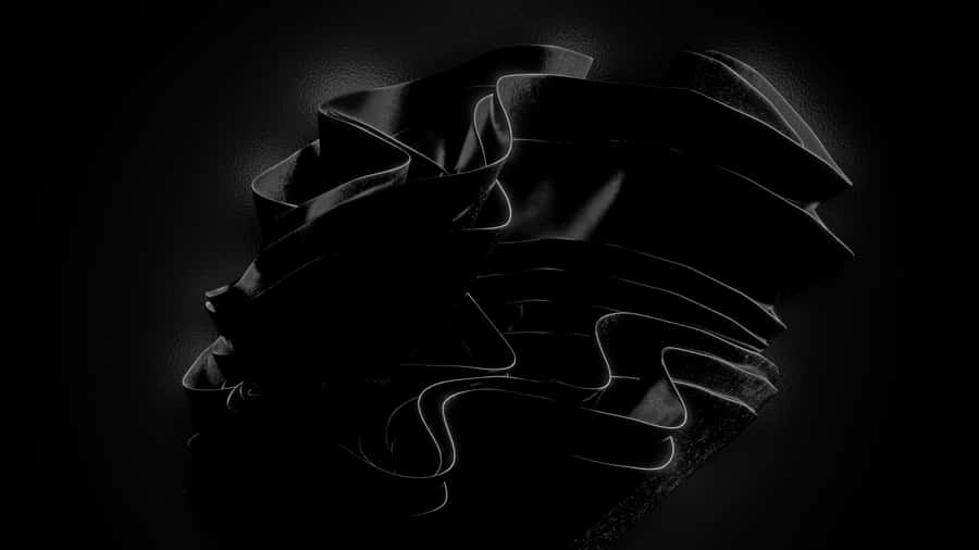 A Black And White Image Of A Heart Wallpaper