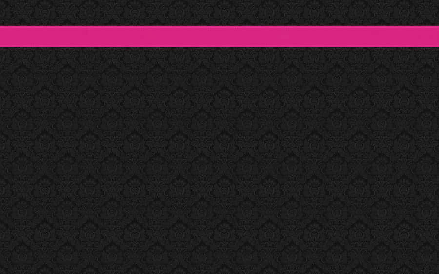 A Black Background With A Pink Stripe Wallpaper