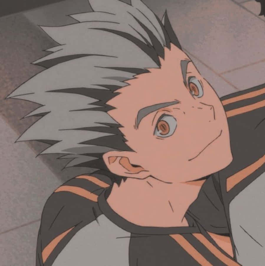 A Boy Is Looking At A Girl In An Anime Wallpaper