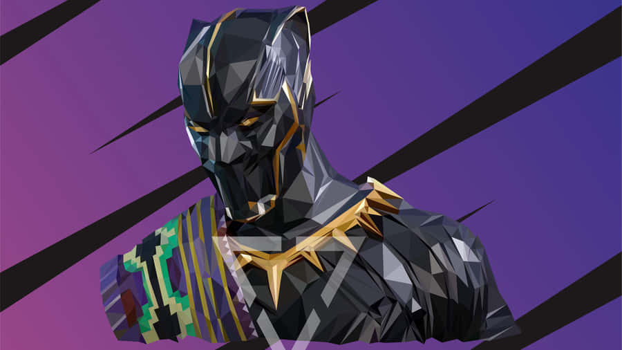 A Breathtaking Landscape From Wakanda In The Black Panther Movie. Wallpaper