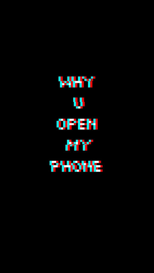 A Brightly Coloured Pixel Glitch With A Cute Look Wallpaper