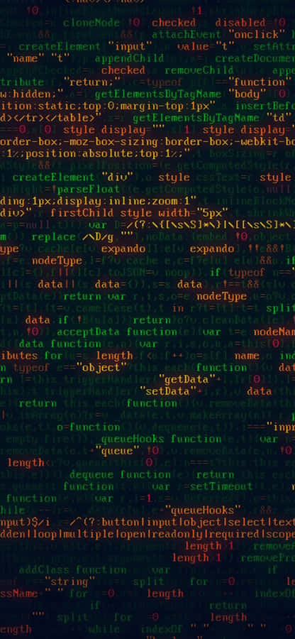 A Coding Professional Working From An Iphone Wallpaper
