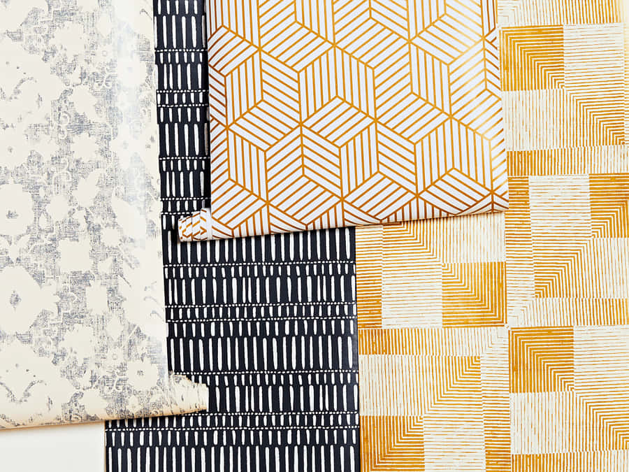 A Collection Of Yellow And Black Wallpapers Wallpaper