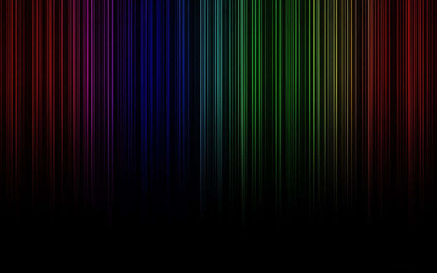 A Colorful Background With A Rainbow Stripe Wallpaper