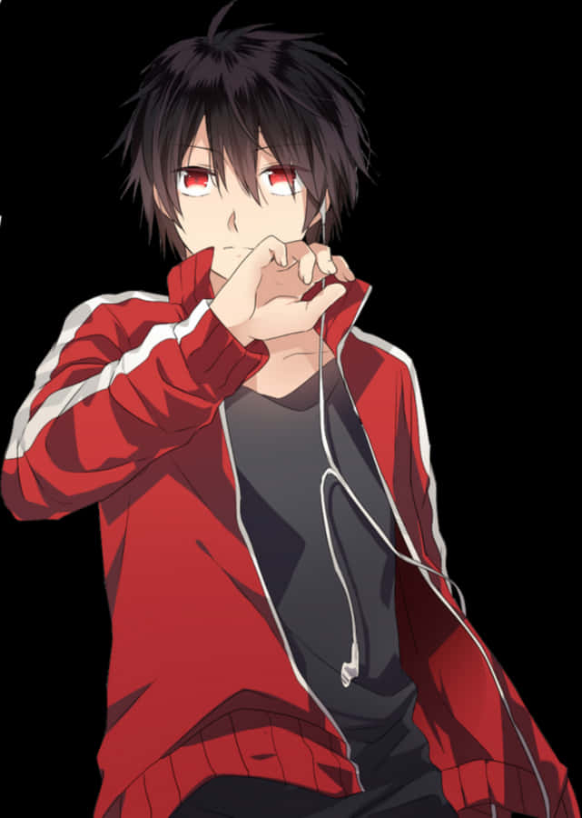 A Cool Anime Character Ready To Take On The World Wallpaper