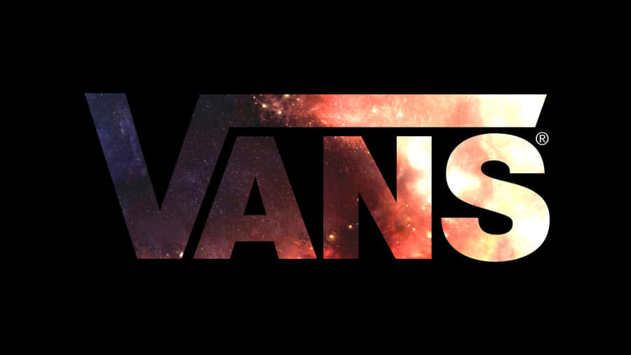 A Cool Vans Logo On A Dark Background Wallpaper