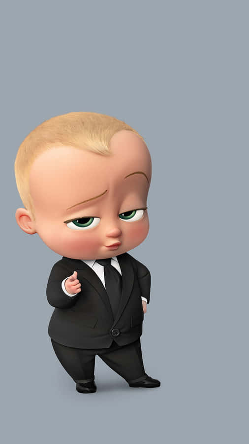 A Cute Baby Anime Character Wallpaper
