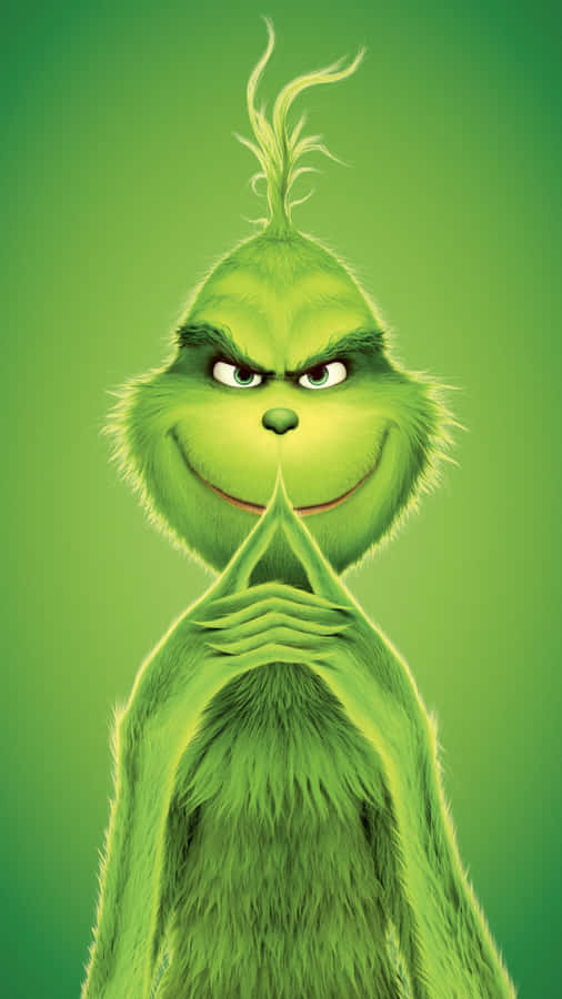 A Cute Take On The Grinch Wallpaper