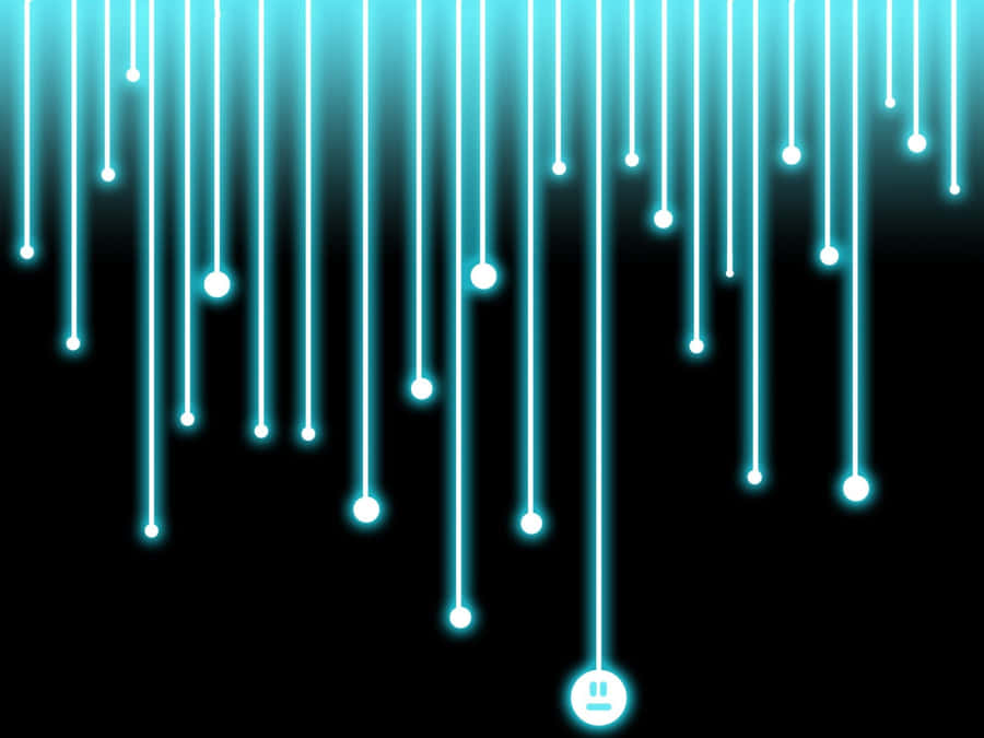 A Dark And Edgy Neon Design Wallpaper