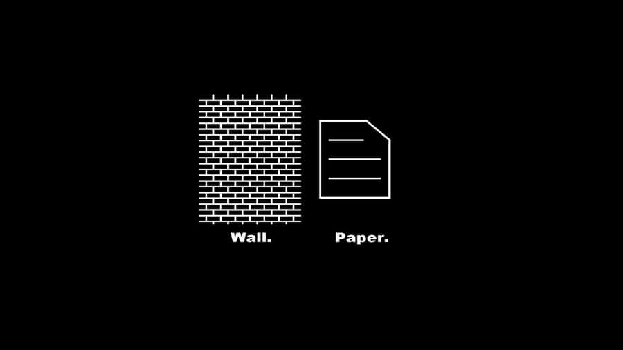 A Digital Geek Works With Minimalist Equipment Wallpaper