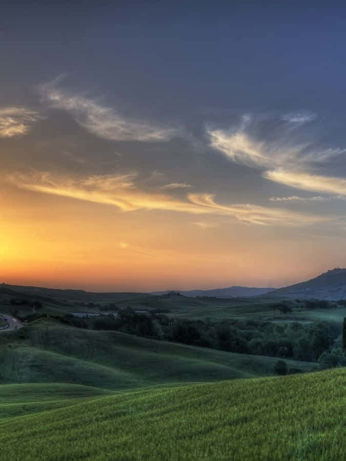A Forest Babbling Brook Of The Pristine Nature Wallpaper