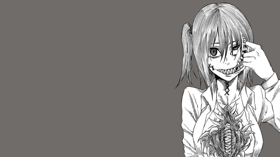A Fun Cartoon Depicting A Black And White World Wallpaper