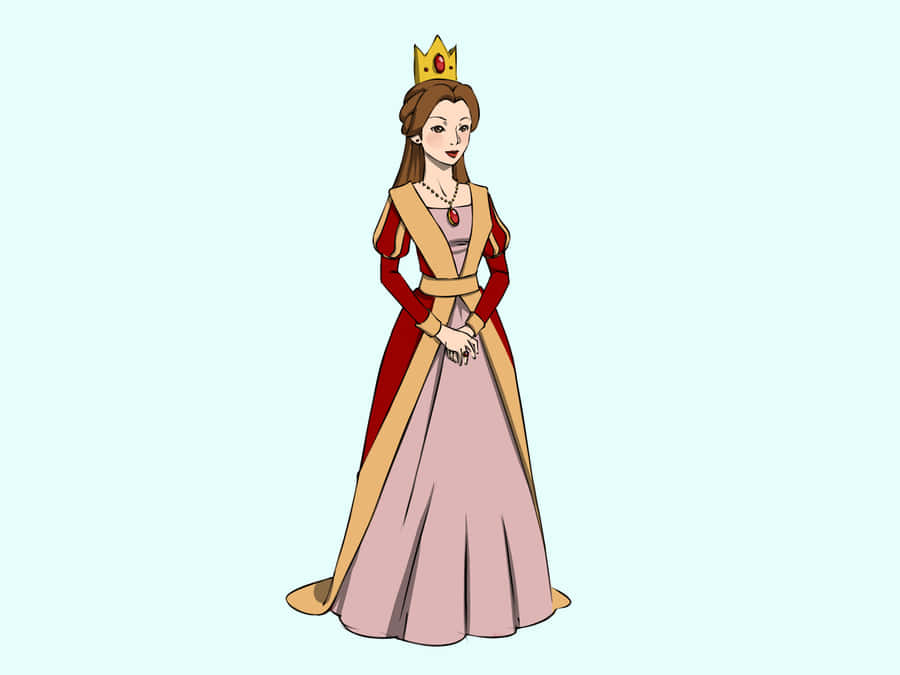 A Grand Vision Of Beauty And Splendor - Cute Queen Wallpaper