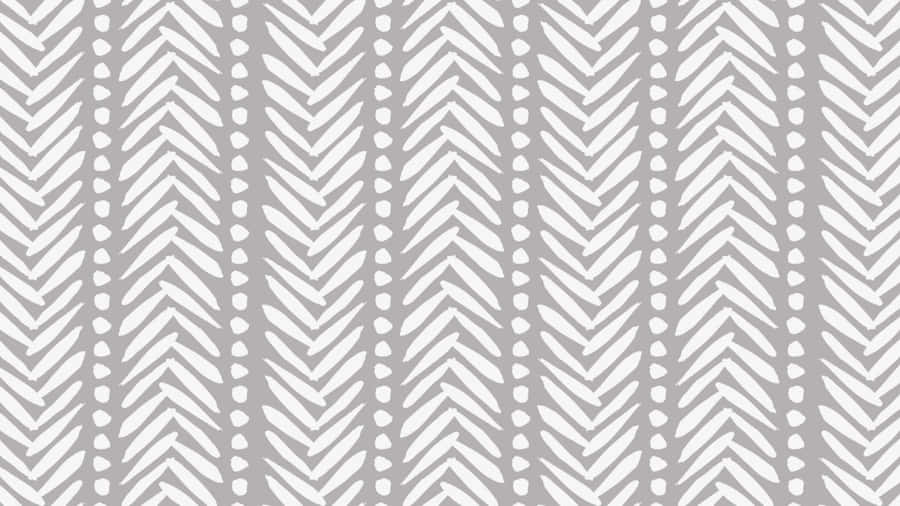 A Gray And White Herringbone Pattern Wallpaper