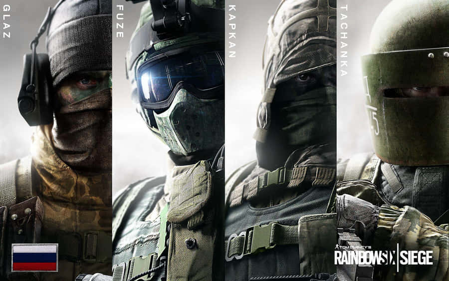 A Group Of Soldiers In Uniform Wallpaper
