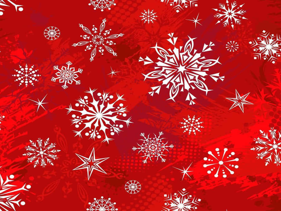 A Magical 3d Christmas Scene Featuring A Glowing Tree, Sparkling Ornaments, And A Snowy Landscape Wallpaper