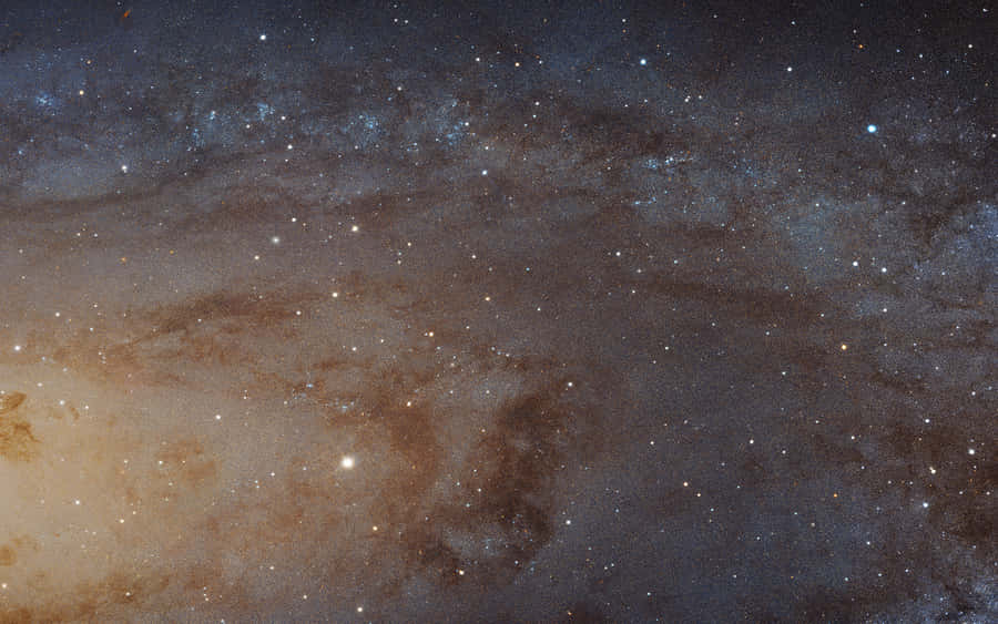 A Majestic Image Of The Andromeda Galaxy. Wallpaper