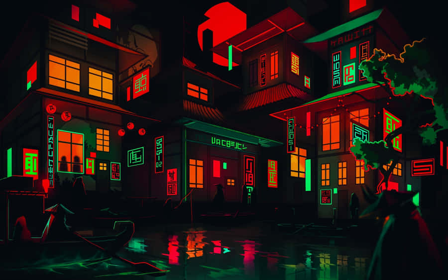 A Majestic View Of A Snowy Mountain Landscape Wallpaper