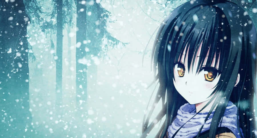 A Melancholic Moment - Sad Dark Anime. Wallpaper