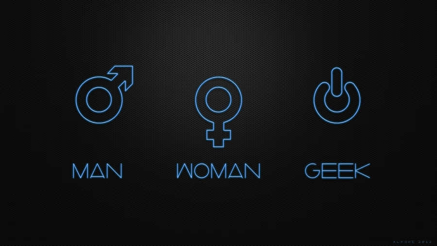 A Minimalist Geek Embracing Technology Wallpaper